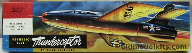 Lindberg 1/48 Republic F-91 Thunderceptor / XF-91, 513-98 plastic model kit